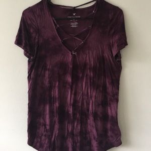 Soft & Sexy AE Maroon Tee